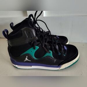 Jordan Air Jordan Flight TR 97 | Black Purple Green | Youth Boy's 7
